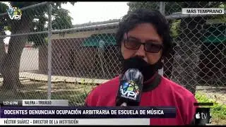 Trujillo - Denunciaron ocupación arbitraria de escuela de música en Valera - VPItv