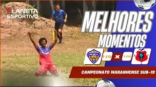 SÃO LUÍS (1) 1 X 1 (4) AMERICANO (MELHORES MOMENTOS) - CAMPEONATO MARANHENSE SUB-19