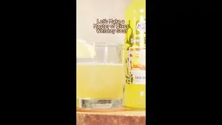 Let's Make a Master of Mixes Whiskey Sour