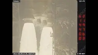 Artemis l Launch High Speed Film Footage Slow motion 01