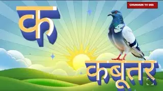 क से कबूतर | ख से खरगोश | Hindi Varnamala | Hindi Alphabet for Kids | Learn Hindi Letters