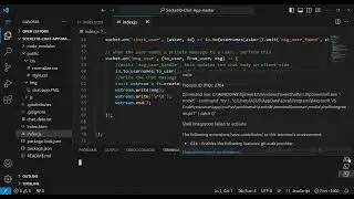 I Created a Realtime Chat Application Using NodeJs and SocketIO
