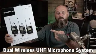 Saramonic UHF Wireless DSLR Microphone System