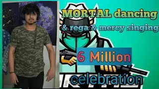 @Mortal 6 M celebration | mortal dancing & rega singing | janta scammed mortal | #LANCER