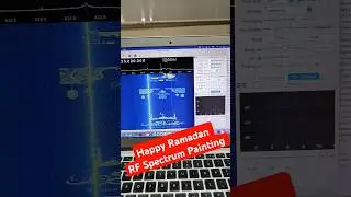 RF Spectrum Painting | Ramadan Kareem#ytshorts #trending #shorts