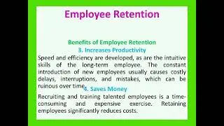 Employee Retention|Employee Turnover|Career|Human Resource Management @Sanjay_G5