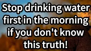 Stop Drinking Water First in the Morning After 70 - 5 Mistakes That Harm Seniors' Health