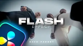 Как сделать FLASH CUT в Davinci Resolve