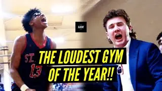 LOUDEST GAME OF THE YEAR!! Private School Powerhouses WENT AT IT!!