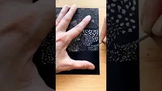 Scratchboard techniques for beginners✍️#arteducation #arttutorial #drawingtutorial #arttips