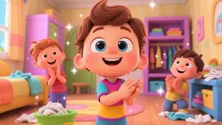 Clean Up Toys &ndash; Tidy Time Rhyme | Fun Kids Cleanup Song | Sing Along Organization Song