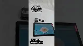 Lenovo M10 TB-X505X Tab |2GB+16GB Storage | 4G Volte Voice Calling | 10&Prime; Tablet 🔥 Rs 4999 #tablet