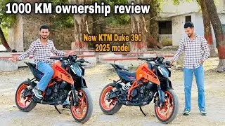1000 Km ownership review of Duke 390 || mileage, brakes, speed, looks 😍