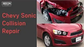 쉐보레 소닉 사고 수리 Chevy Sonic Body damage Collision Repair [SEEON AUTO - 달라스 시온 오토바디]