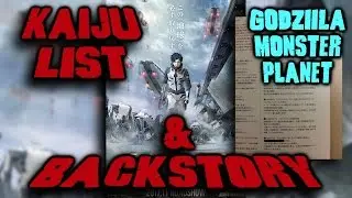 Godzilla Anime Monster Planet Time Frame and Kaiju list explained!