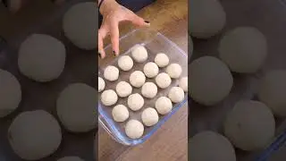 No Khoya?🤤No Problem!🌰Bread Gulab Jamun recipe!