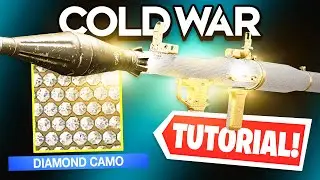 HOW TO UNLOCK DIAMOND LAUNCHERS EASY in COLD WAR! (GOLD RPG and GOLD CIGMA 2 UNLOCKED!)