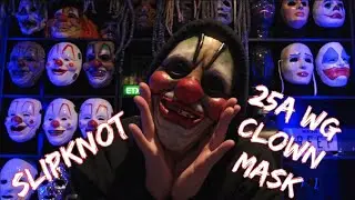 SLIPKNOT 25TH ANNIVERSARY WG CLOWN MASK #SLIPKNOT #CLOWN