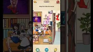 Level 64 Help him hide the secret. Nightmare puzzle gameplay