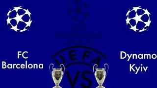 VillagerUEFAChampionsLeagueTV: FC Barcelona VS Dynamo Kyiv (Matchday 4, Group E)