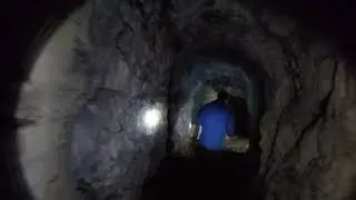 Hausvikodden fort, Norway, tunnel exploring