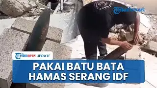Manfaatkan Batu Bata, Brigade Al Nasser Bumi Hanguskan Pertemuan Tentara Israel dengan Roket 107