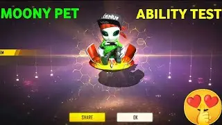 New Pet MOONY SKILL TEST || J. TECH GAMING || GARENA FREE FIRE