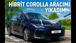 Toyota Corolla Hybrid araç temizliği