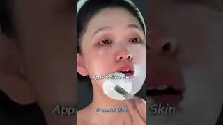 1 Week Korean Glass Skin Challenge 🩵 | Real Glow Up Tips ✨ Clear Skin