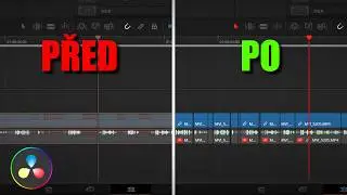 Tajn&aacute; pomůcka při střihu videa! | DaVinci resolve tutorial Cz