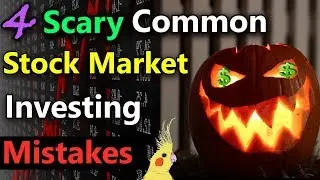 Top 4 Most Common Stock Market Investing Mistakes Made By Beginners! (Common Stock Investing Errors)