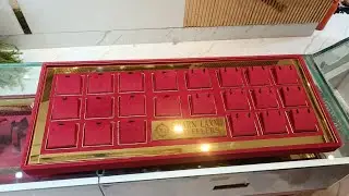 Jewellery display counter work in showroom pendal tray #shorts #trending #kw #jewelleryboxes