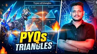 Class 10 Maths | Triangle Chapter | Board Exam Special Live | Important Questions & Tricks #triangle