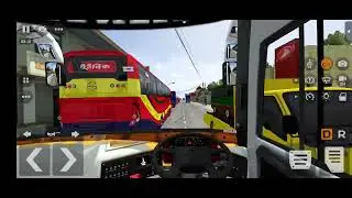 We Left From Kushtia By Hanif Bus, Bus Simulator Indonesia, Mobile Game 🎮 2025