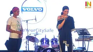 Sushmita & Dia with Srishti Night Walk for MakeyourCitySafe campaign