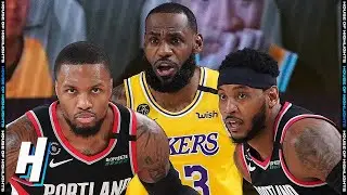 Portland Trail Blazers vs Los Angeles Lakers - Full Game 1 Highlights August 18, 2020 NBA Playoffs