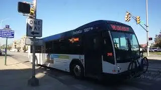 IndyGo: Julia M Carson Transit Ctr bound Gillig BRT 1807 Rt.34 at Capitol Av/Ohio St
