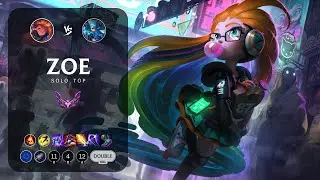 Zoe Top vs Gwen - EUW Master Patch 13.7