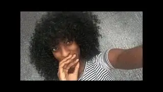 HOW TO MAKE A CURLY SYNTHETIC WIG LOOK NATURAL 🌻