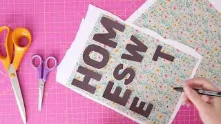 Brother Blog &ndash; Sublimation appliqu&eacute; cushion