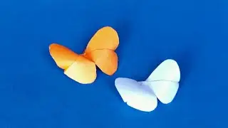 Easy Butterfly Origami | How to make Paper Butterfly | DIY Paper Butterfly