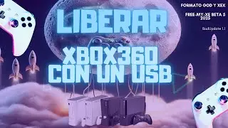 Como LIBERAR Xbox 360 con USB 【PASO A PASO】 Xploit FreeMyXe BETA 5