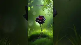 black flower #nature #blackflower