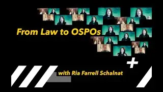 Ria Farrell Schalnat - From Law to OSPOs | My Open Source Experience Podcast