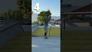 10 Tricks Down the Handrail! (Pt  1)