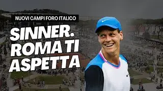 X-FACT Jannik, guarda che Roma! Nella meraviglia Foro italico ti aspettano in 400 mila