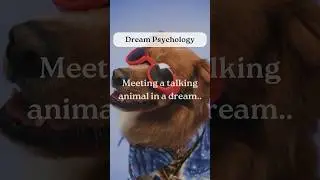 Meeting a taking animal in a dream..【Dream Psychology】#shorts #facts #psychology