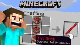 Minecraft... But Custom Sticks Are Super OP
