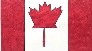 Draw a Flag of Canada | Drawing | Drawing for Kids | Desi Canadian