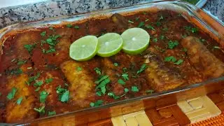 طاجن سمك في الفرن #ألذ #الأكلات #مع بسمة #food #ترند #طبخ 